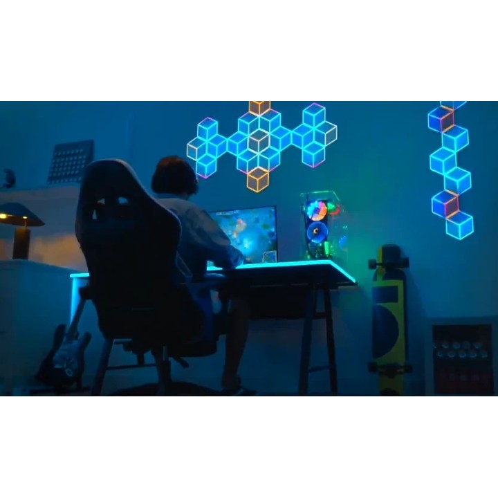 Govee H606A pannelli luminosi esagonali Glide Ultra 7-pack | illuminazione LED | RGBIC 2.4 GHz Wi-Fi Bluetooth
