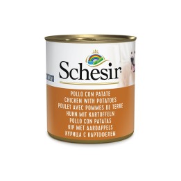 SCHESIR Pollo con patate in gelatina - cibo umido per cani - 285g