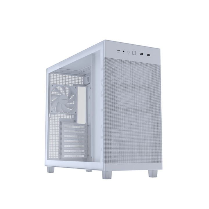 ASUS PRIME AP303 TG Case Midi Tower bianco