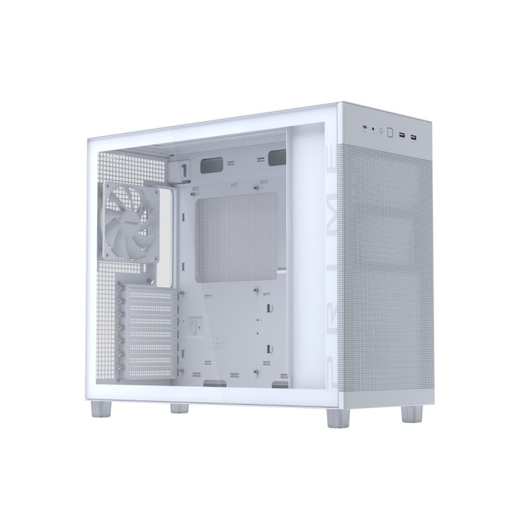 ASUS PRIME AP303 TG Case Midi Tower bianco