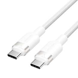 Cavo Vention USB-C to C intrecciato 3A 480Mbps 60W 2m WH