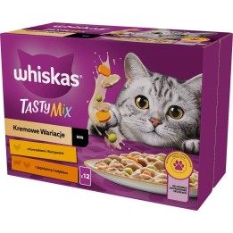 WHISKAS Mix gustoso - cibo umido per gatti - 12x85g