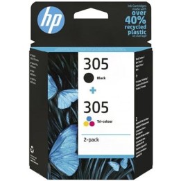 HP 305 Cartuccia inchiostro originale tricolore/nera 2 pezzi