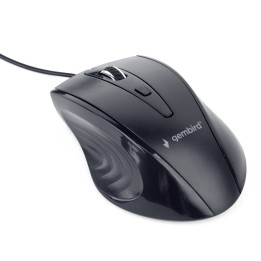 Gembird MUS-4B-02 Mouse destrorso USB ottico 1200 DPI