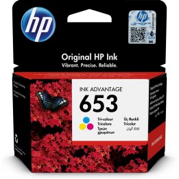 HP 653 1 pc originali resa standard ciano magenta giallo