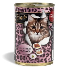 O’CANIS cibo umido per gatti con oca e pollo e olio di cartamo - 400g