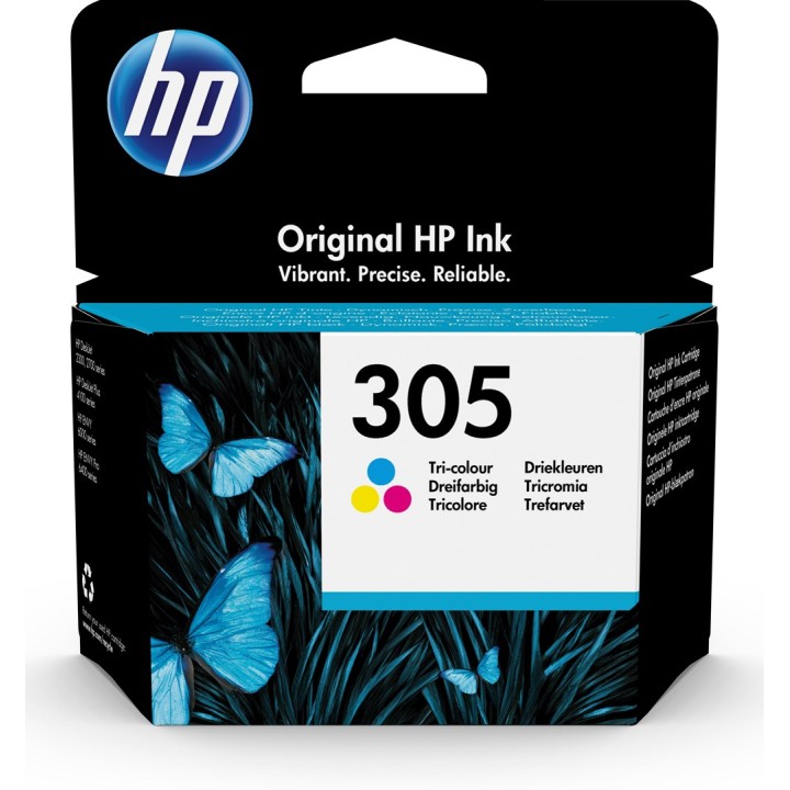 HP 305 originale ciano magenta giallo 1 pc