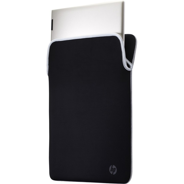 HP Custodia laptop protettiva reversibile 15.6 pollici argento 15.6 Custodia nero argento