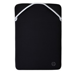 HP Custodia laptop protettiva reversibile 14.1 pollici argento 14.1 Custodia nero