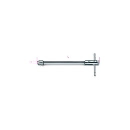 Beta 436L/2 Giramaschi a cricchetto reversibile, tipo lungo cromato 004360014
