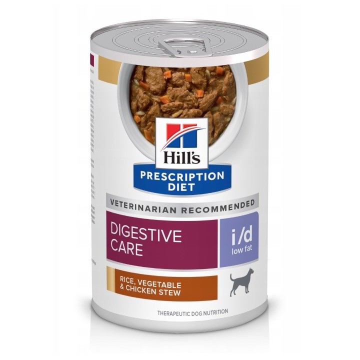 HILL'S PD Canine Digestive Care Low Fat i/d Stew - Cibo umido per cani - 354 g