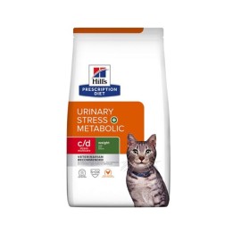 HILL'S Felina c/d Urinaria Stress + Metabolica - Cibo secco per gatti - 3 kg