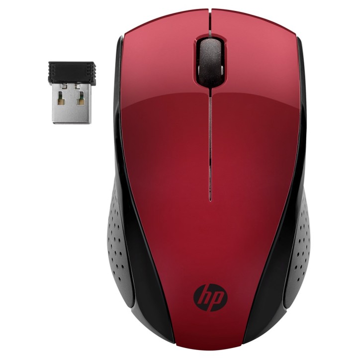 HP mouse wireless 220 (rosso tramonto)