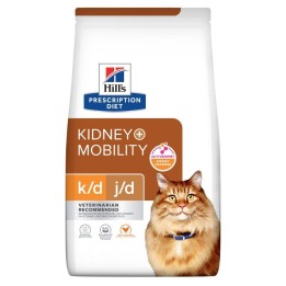 HILL'S PD K/D Renale + Mobilità Pollo - cibo secco per gatti - 3kg