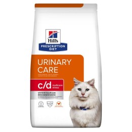 HILL'S PRESCRIPTION DIET Feline c/d Multicare Stress Cibo secco per gatti Pollo 8 kg