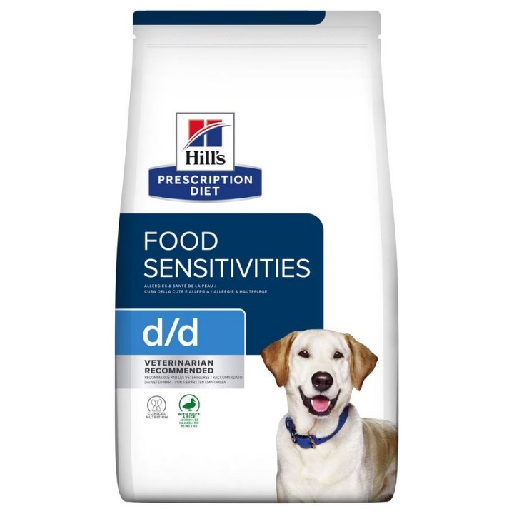 HILL'S PD D/D Sensibilità Alimentari anatra e riso - cibo secco per cani - 4kg