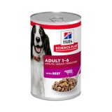 HILL'S Science Plan Canine Adult Manzo - Cibo umido per cani - 370 g