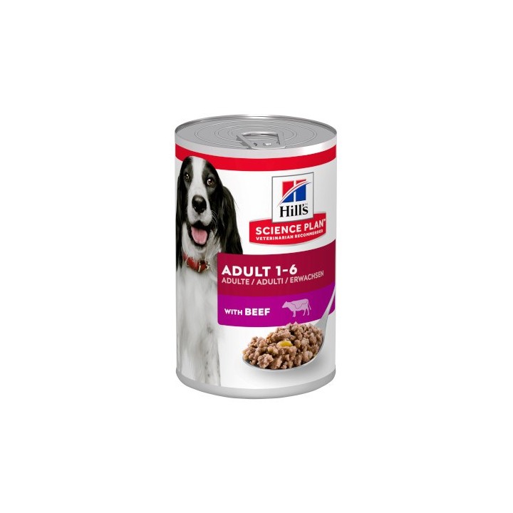 HILL'S Science Plan Canine Adult Manzo - Cibo umido per cani - 370 g