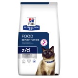 HILL'S Dieta Prescrizione Sensibilità Alimentari z/d Felina - cibo secco per gatti - 3 kg