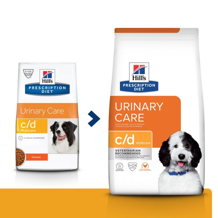 HILL'S PRESCRIPTION DIET Canine c/d Multicare Cibo secco per cani Pollo 12 kg