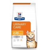 HILL'S PRESCRIPTION DIET Felina c/d Cura Urinaria Multicare Cibo secco per gatti Pollo 8 kg