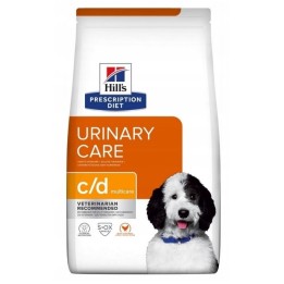 HILL'S PRESCRIPTION DIET Urinary Care Canine c/d Multicare Cibo secco per cani Pollo 4 kg