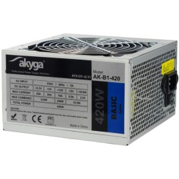 Akyga AK-B1-420 alimentatore 420 W 20+4 pin ATX ATX grigio