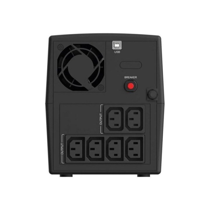 Infosec INF_661147 alimentatore di backup UPS X1+ 1300 IEC 1300VA 720W 6× C13