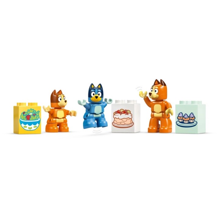 LEGO BLUEY 10459 Casa Famiglia di Bluey con Gioco di Memoria