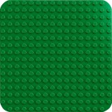 LEGO DUPLO 10460 Plancia di Costruzione Verde