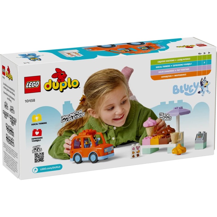 LEGO BLUEY 10458 Gita al Gelato con Bluey