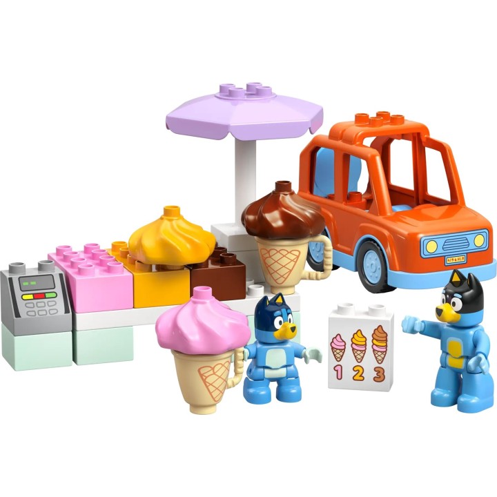 LEGO BLUEY 10458 Gita al Gelato con Bluey
