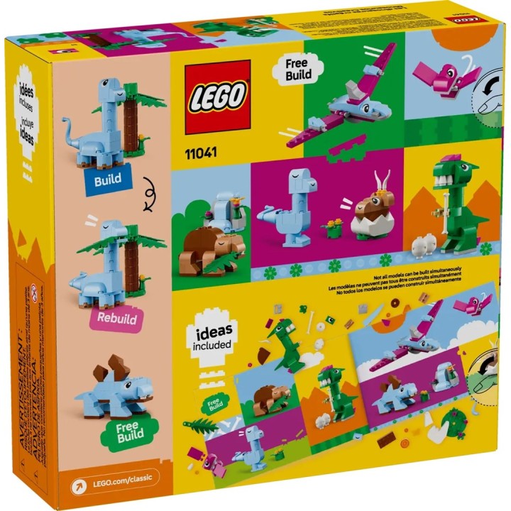 LEGO CLASSIC 11041 Dinosauri Creativi