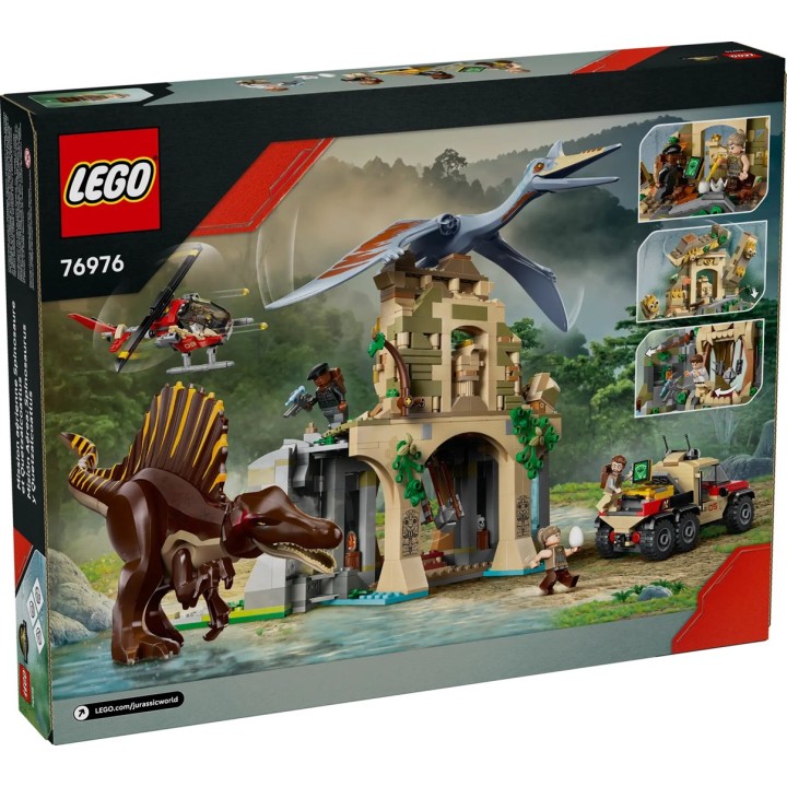 LEGO JURASSIC WORLD 76976 Missione Aerea Spinosauro & Quetzalcoatl