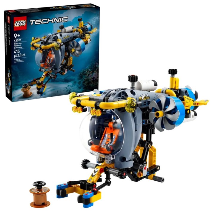 LEGO TECHNIC 42201 Sottomarino Ricerca Acque Profonde