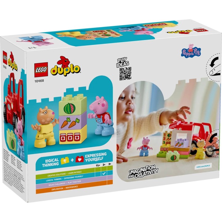 LEGO DUPLO 10468 Peppa Pig - Trattore e Mercato