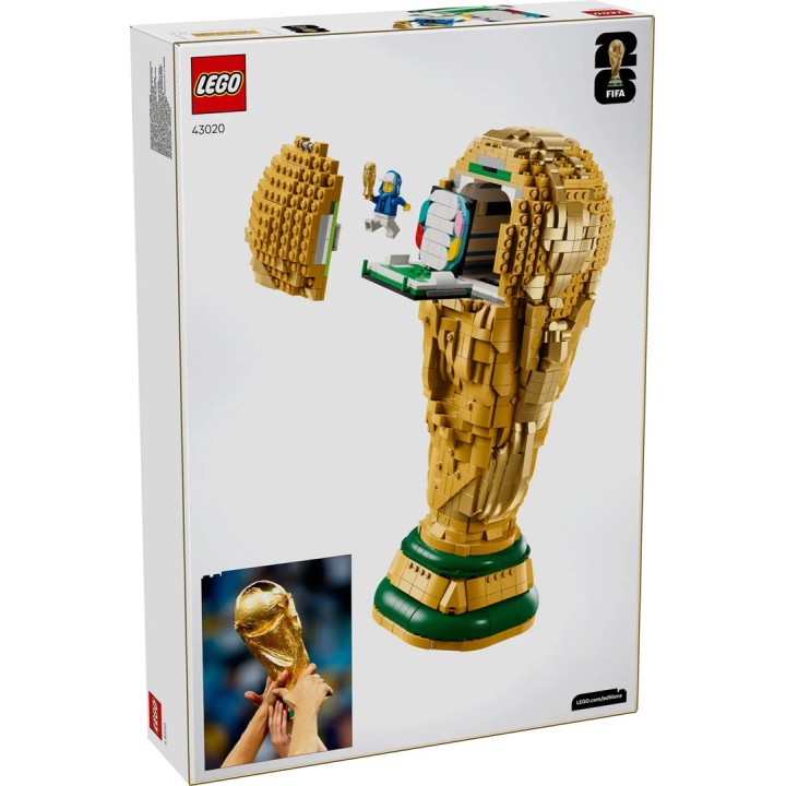 LEGO EDITIONS 43020 FIFA Coppa del Mondo Trofeo Ufficiale