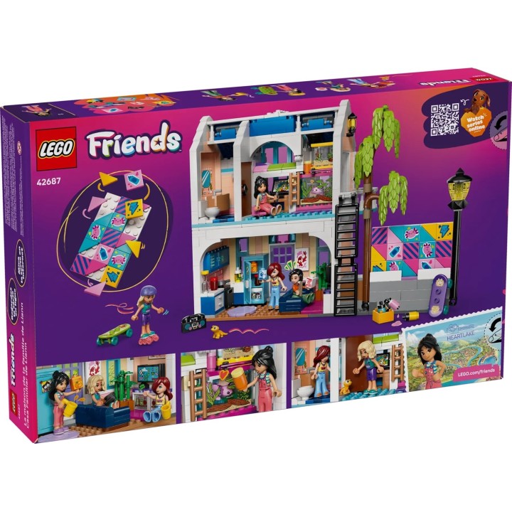 LEGO FRIENDS 42687 Casa della Famiglia di Liann