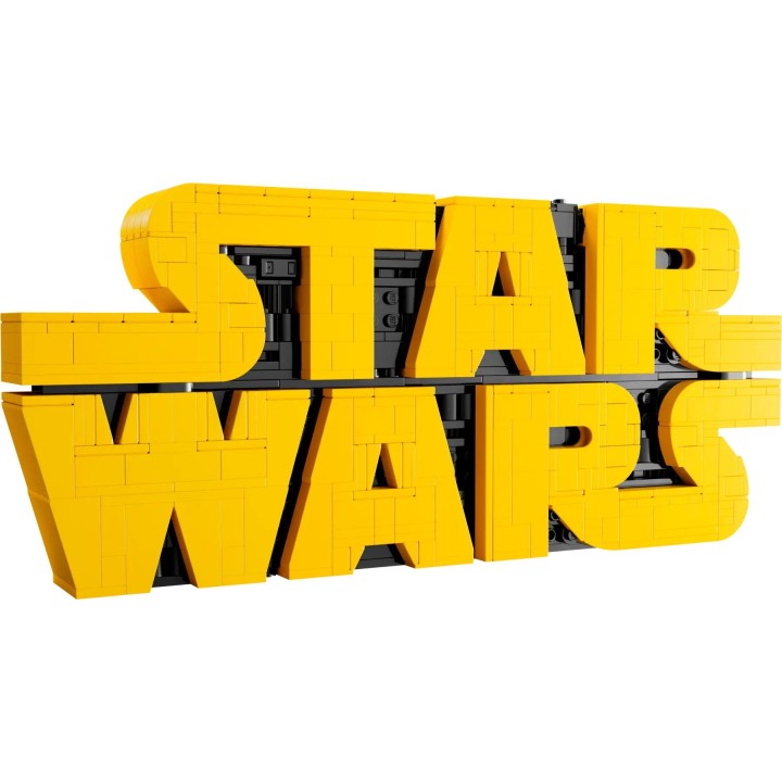 LEGO STAR WARS 75407 Logo Star Wars Costruito in Mattoncini