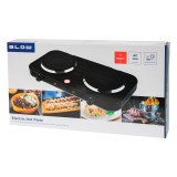 Piastra elettrica a due fuochi regolabile BLOW 2000W