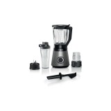 Bosch Serie 4 MMB6177S Frullatore 1.5 L Frullatore da tavolo 1200 W nero argento