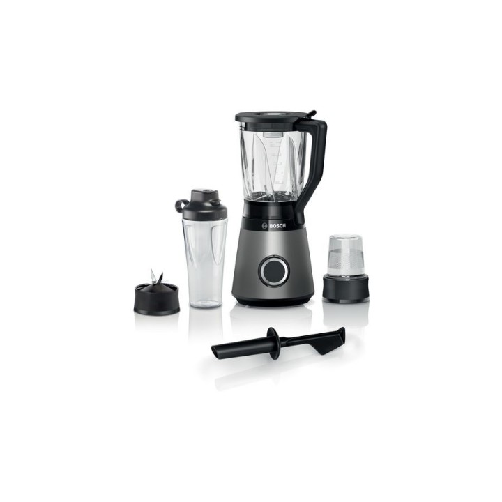 Bosch Serie 4 MMB6177S Frullatore 1.5 L Frullatore da tavolo 1200 W nero argento