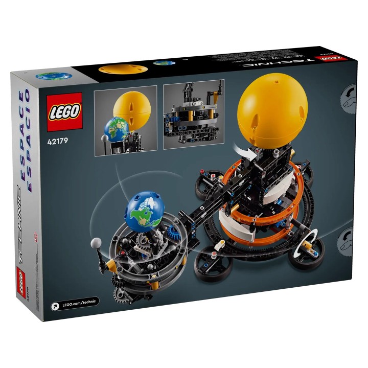 LEGO TECHNIC 42179 Pianeta Terra e Luna in orbita