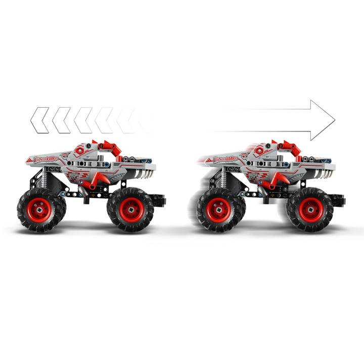 LEGO TECHNIC 42200 Monster Jam™ ThunderROARus™ con meccanismo di richiamo