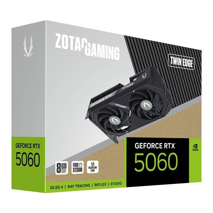 Zotac GAMING GeForce RTX 5060 Twin Edge NVIDIA 8 GB GDDR7