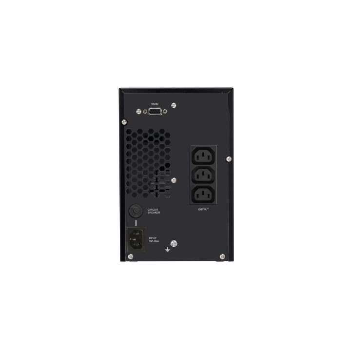 Infosec E4 Value 1000 gruppo di continuità (UPS) doppia conversione (online) 1 kVA 3 AC presa/e