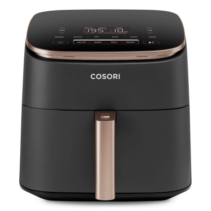 Cosori Turbo Blaze Chef Edition Single 6 L Autonomo 1725 W Friggitrice ad aria calda Nero Rosa oro