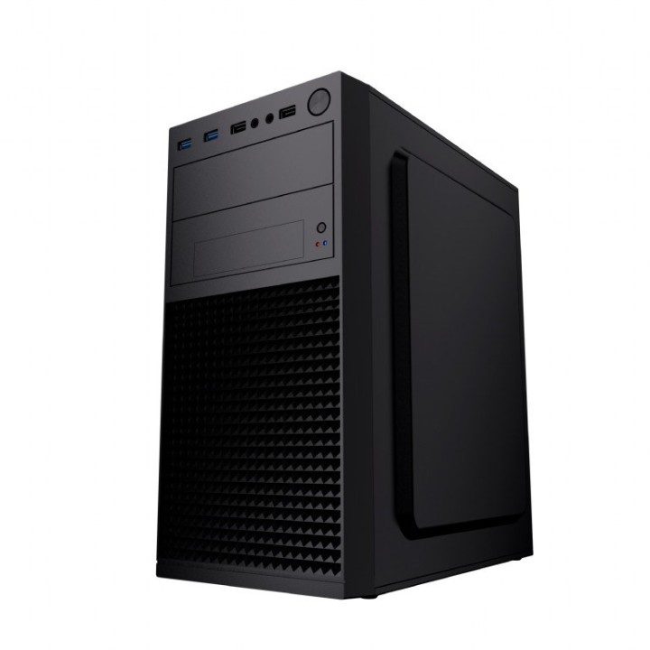 Gembird Case per PC mini-tower Fornax K300 Micro-ATX 2x USB 3.0 + 2x USB 2.0 nero