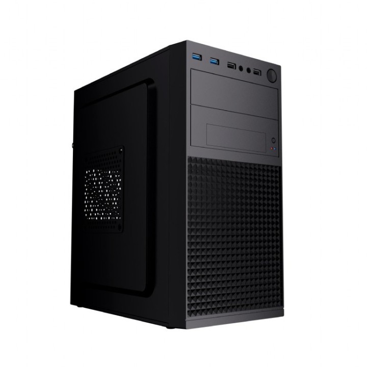 Gembird Case per PC mini-tower Fornax K300 Micro-ATX 2x USB 3.0 + 2x USB 2.0 nero