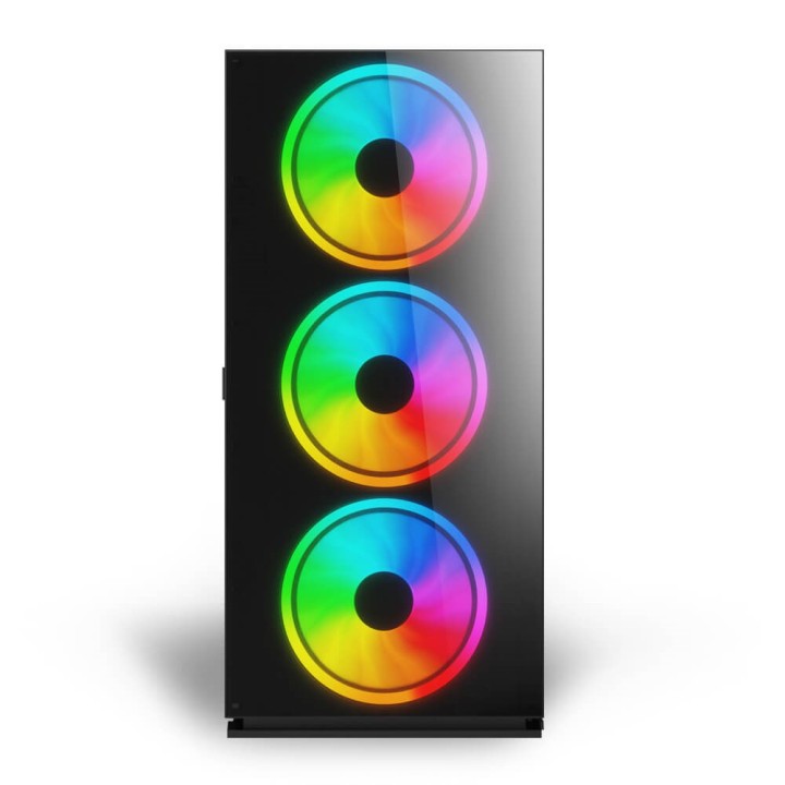SAVIO PC case Prime X1 ARGB vetro nero